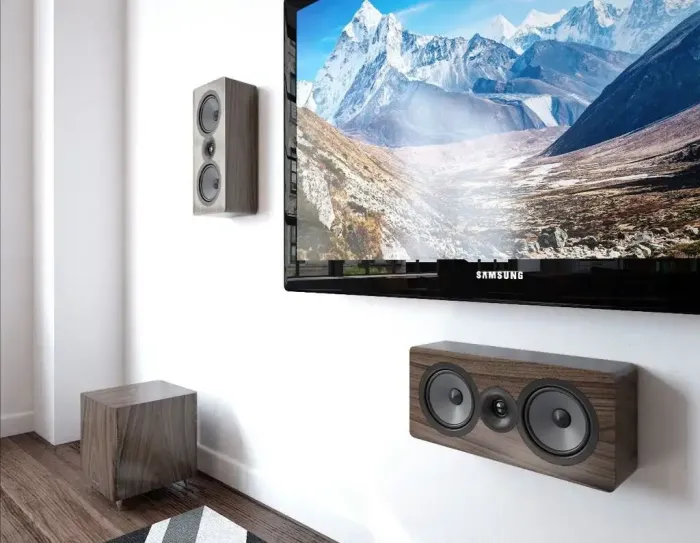 Acoustic Energy AE 105(2) On-Wall Walnut