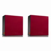 Morel Hogtalare PAIR Black Cabinet-Red Grill (EU)