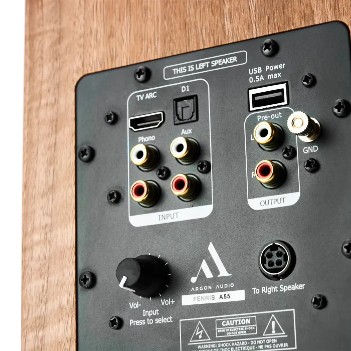 Argon Audio FENRIS Active 55 Walnut
