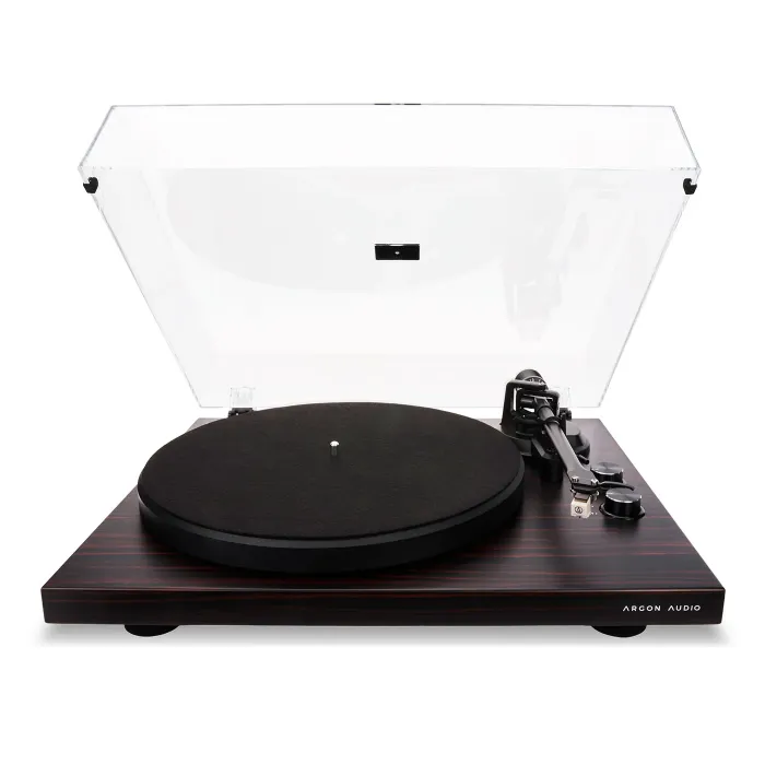 Argon Audio Turntable MK2 Satin Mahogany