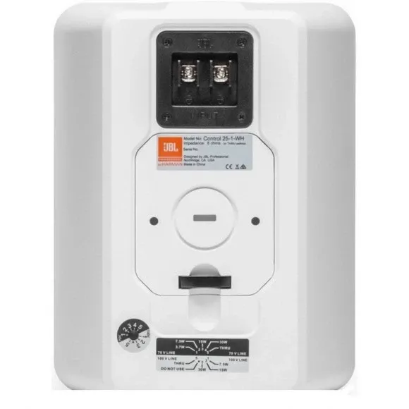 JBL CONTROL 25-1 White комплект (2шт) (CONTROL 25-1-WH-pair)