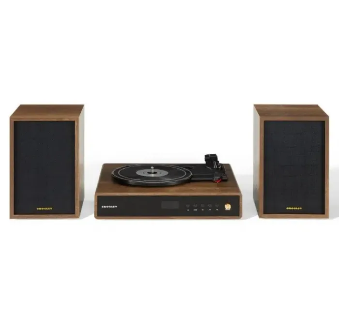 Crosley Alto Shelf System Walnut