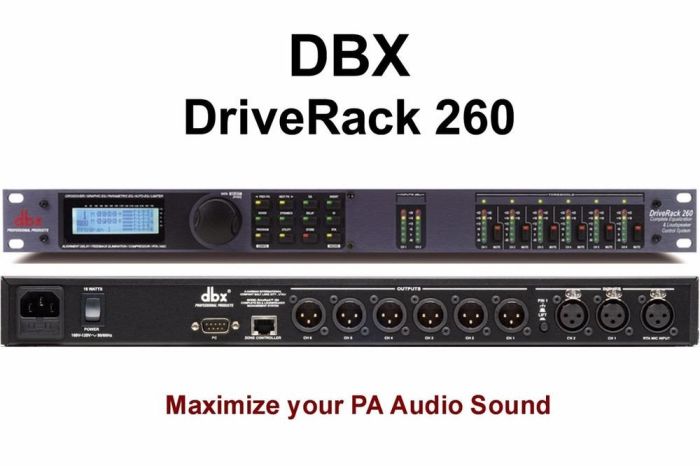 DBX Процессор DBX260V-EU