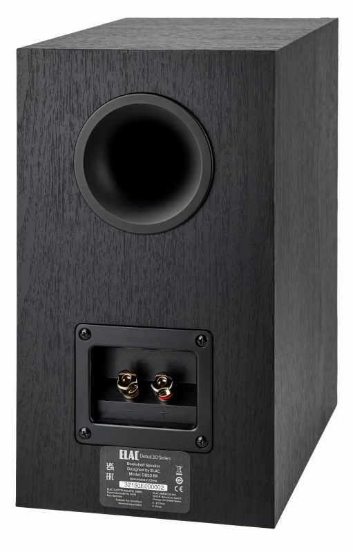 ELAC Debut 3.0 DB53-BK Bookshelf Speakers