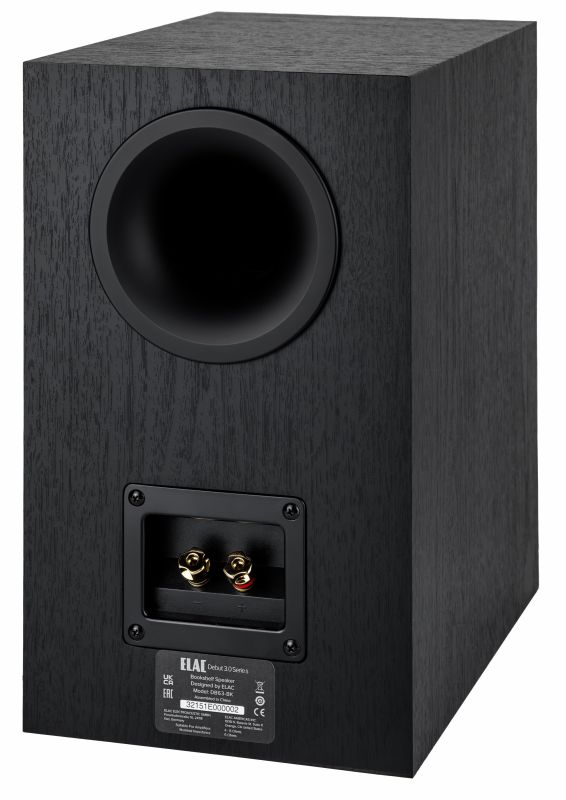 ELAC Debut 3.0 DB63-BK Bookshelves Speaker