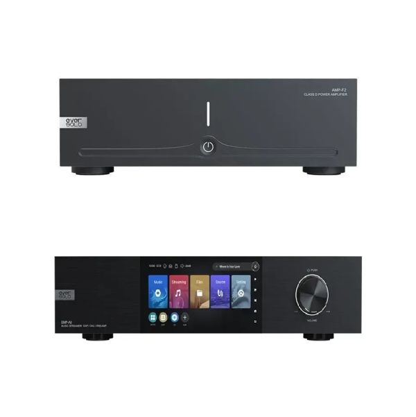 Eversolo DMP-A8 + Eversolo AMP-F2 Black