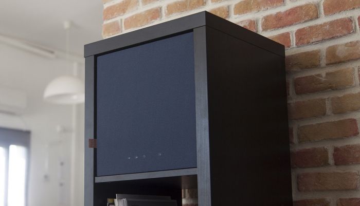 Morel Hogtalare - Black Cabinet With Black Grill