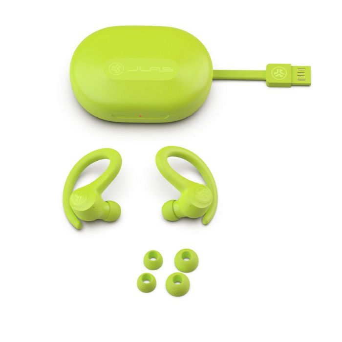 Jlab GO Air Sport True Wireless Earbuds Neon Yellow (IEUEBGAIRSPRTRYEL124)