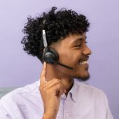 Jlab GO Work Pop Wireless Headphones Black (IEUHBGWRKPOPRBLK4)