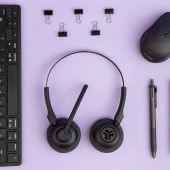 Jlab GO Work Pop Wireless Headphones Black (IEUHBGWRKPOPRBLK4)