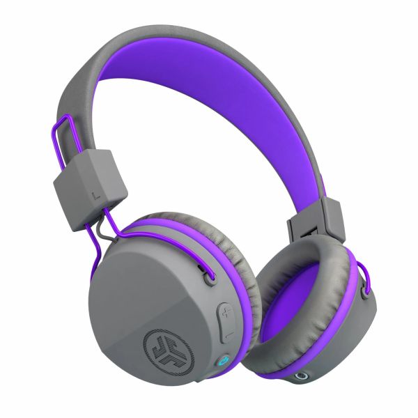 Jlab JBuddies Studio Kids Wireless Grey/Purple (IEUHBSTUDIORGRYPRPL4)