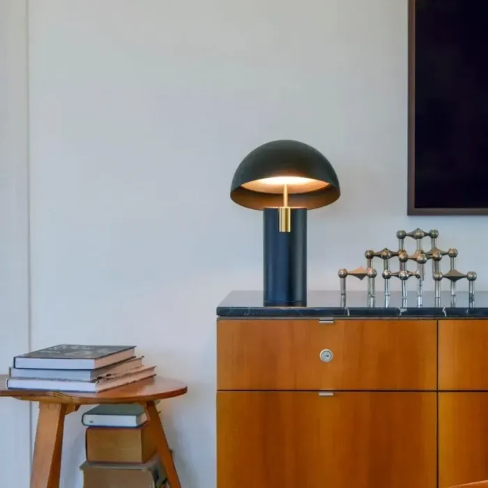 Настільна лампа із вбудованим динаміком Jaune Fabrique Alto Speaker Black