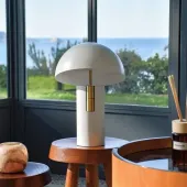 Настільна лампа із вбудованим динаміком Jaune Fabrique Alto Speaker White