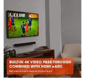 JBL Bar Surroud 5.0 Channel with Multibeam Sound Technology