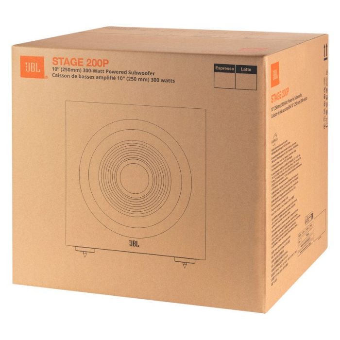 JBL Stage 200P Black (JBL200PBLKEU)