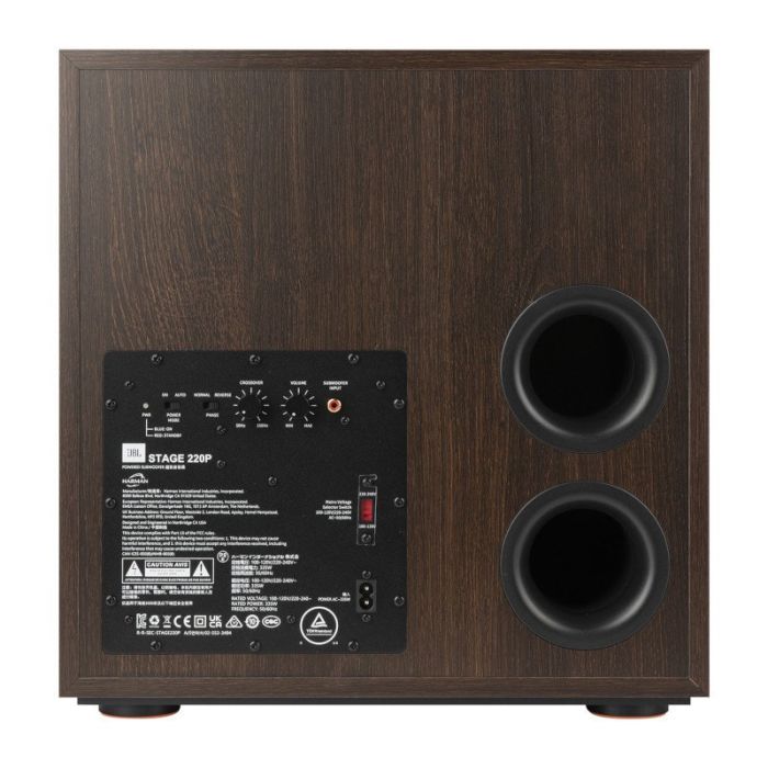 JBL Stage 220P Black (JBL220PBLKEU)