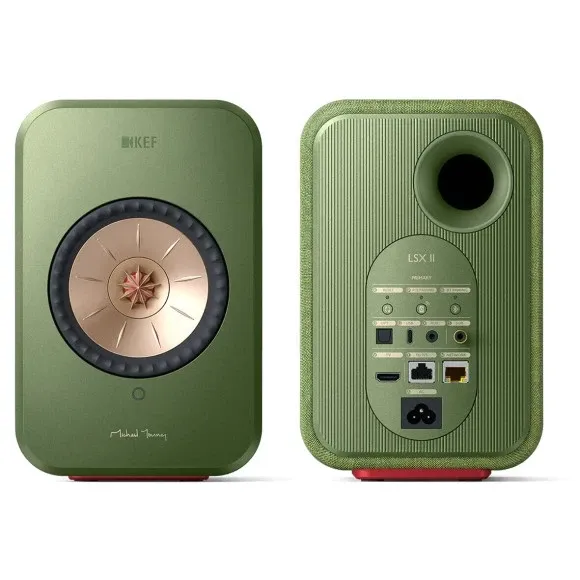 KEF LSX II Olive Green