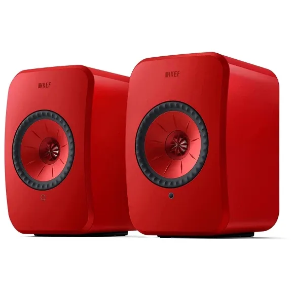 KEF LSX II Lava Red