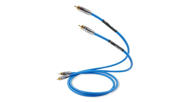Аналоговий аудіокабель Melodika Sky Blue Cable 2xRCA - 2xRCA, lenght 1,5m (SB2R15)