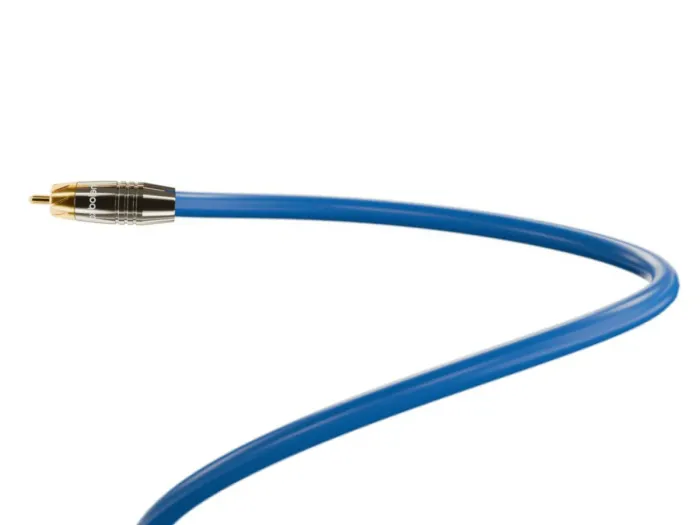 Коаксіальний кабель Melodika Sky Blue SBCX15 Coaxial cable RCA-RCA, length 1,5m (SBCX15)