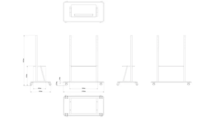 Мобільний візок Optoma ST01 Trolley