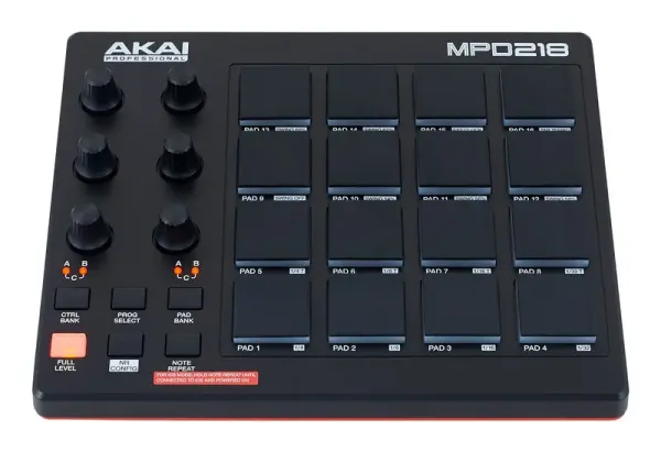 MIDI-контролер AKAI MPD218