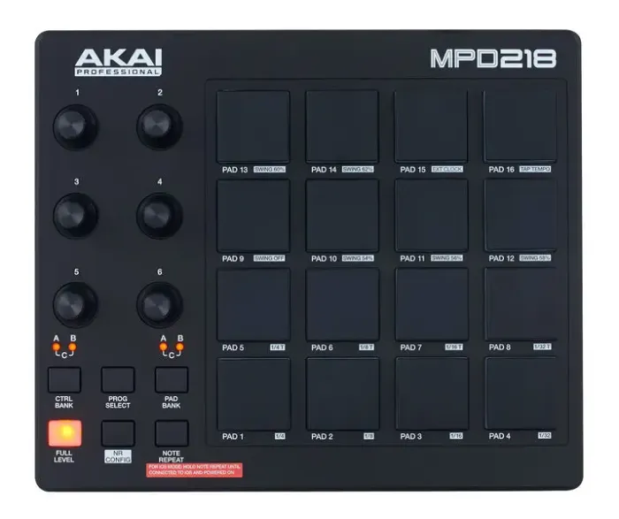 MIDI-контролер AKAI MPD218