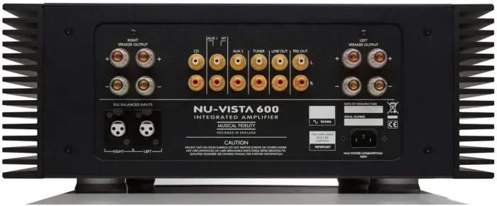 Musical Fidelity Nu-Vista 600 Black