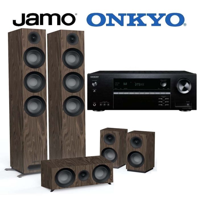 Домашній кінотеатр Onkyo TX-NR5100 Black + Jamo S 809 HCS