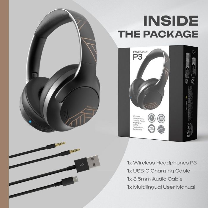 PowerLocus P3 Black/Gold