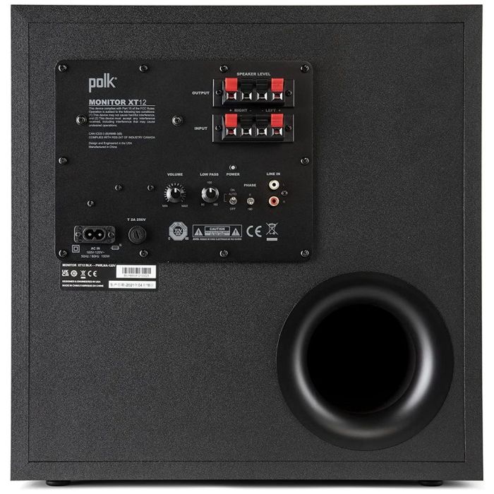 Polk Audio Monitor XT 12 Black