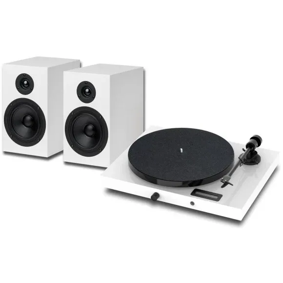 Pro-Ject Set Jukebox E1 + Speaker Box 5 White/White