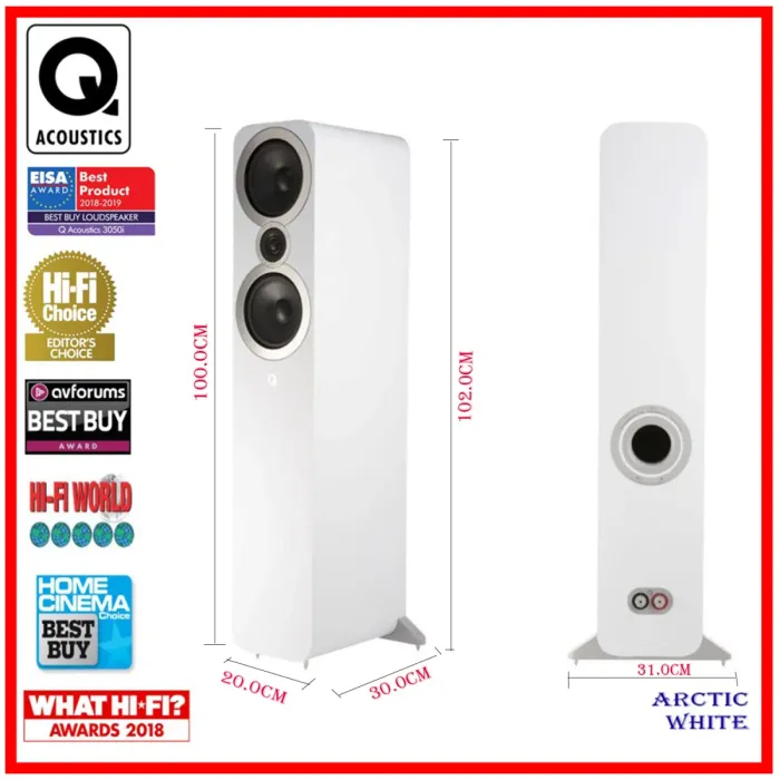 Q Acoustics 3050i Arctic White