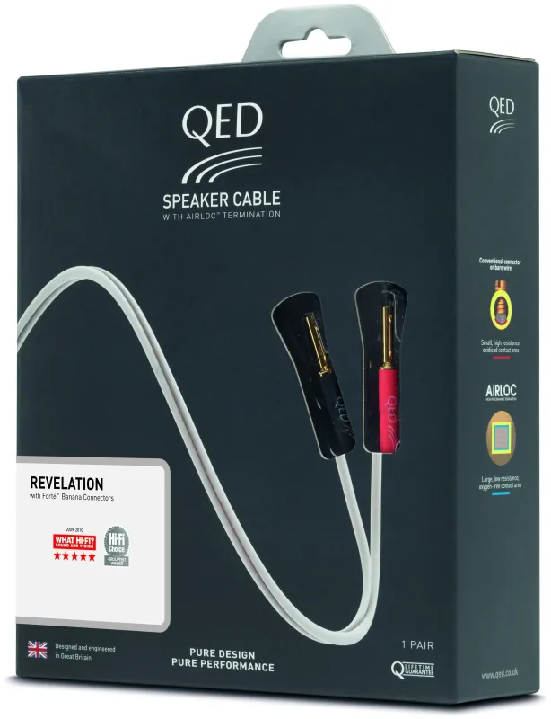 QED Silver Anniversary XT Pre-Term Speaker Cable 3m (QE1432)