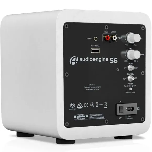 AudioEngine S6 White