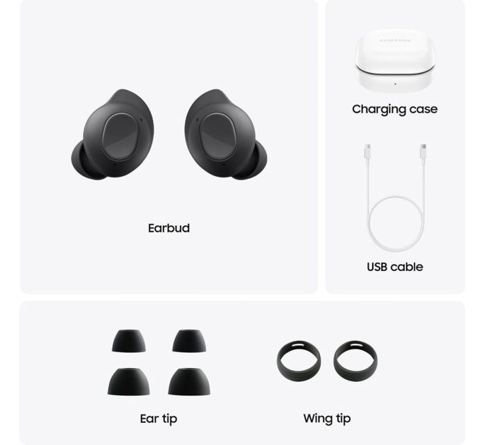 Samsung Galaxy Buds FE Graphite (SM-R400NZAASEK)