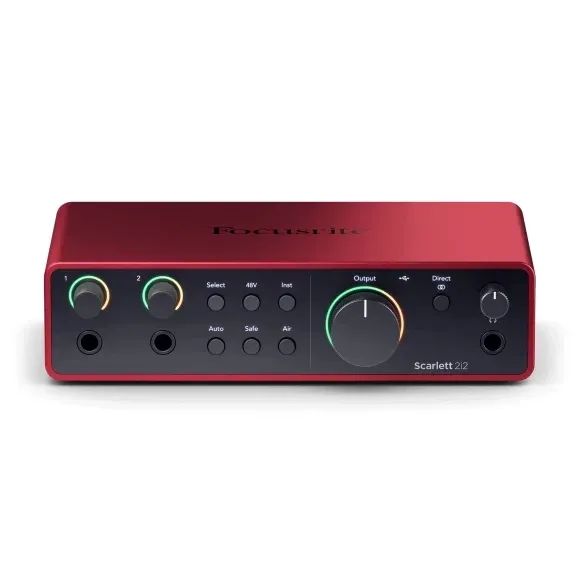 Focusrite Scarlett 2i2 - купить аудиоинтерфейс: цены, отзывы