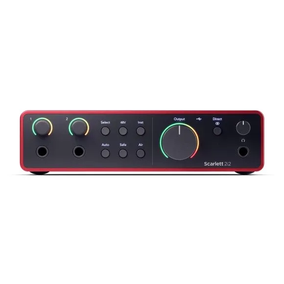 Звукова карта Focusrite Scarlett 2i2 4th Gen