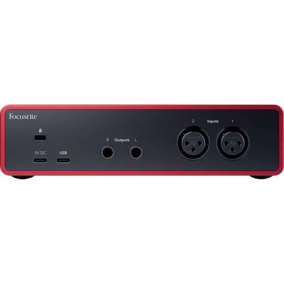 Комплект для звукозапису Focusrite Scarlett 2i2 Studio 4th Gen