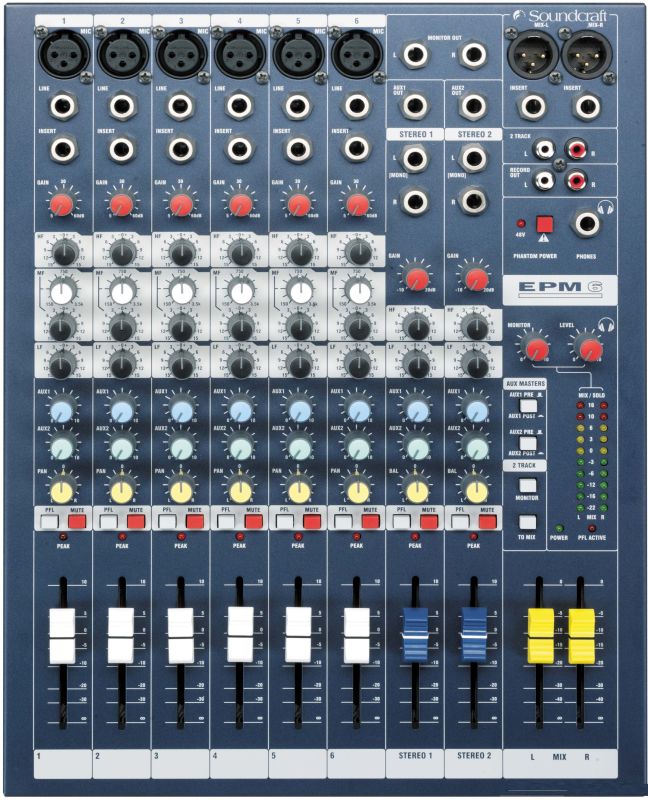 Мікшерний пульт Soundcraft EPM6