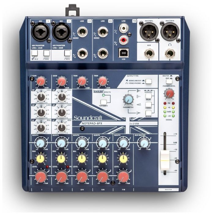 Мікшерний пульт Soundcraft Notepad-8FX (5085984)