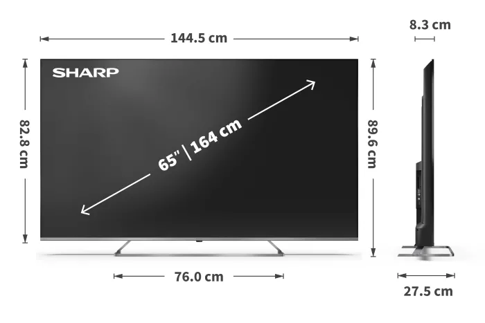 SHARP 65JP7265E (4T-C65JP7265EB)
