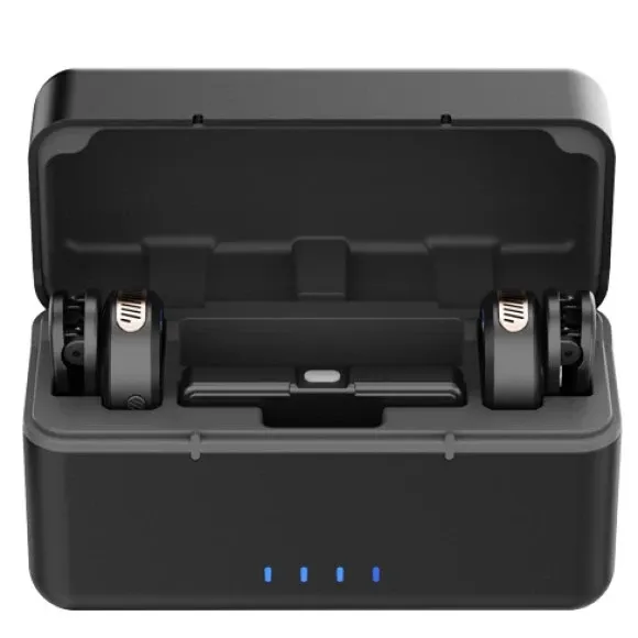 Takstar V2 Dual Wireless Lavalier Microphone Black