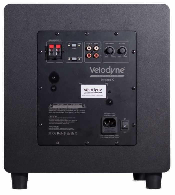 Velodyne Impact X 10 Black