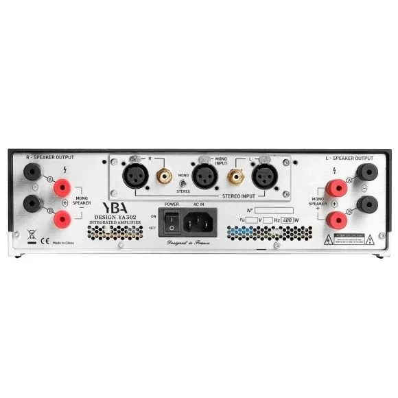 YBA Design YA302 Integrated Amplifier Black