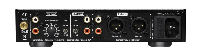Parasound Zphono XRM